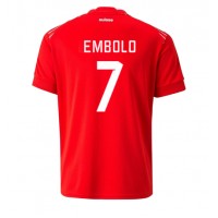 Camisa de time de futebol Suíça Breel Embolo #7 Replicas 1º Equipamento Mundo 2022 Manga Curta